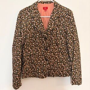 Mossimo Women’s Floral Print Blazer, XL, EUC
